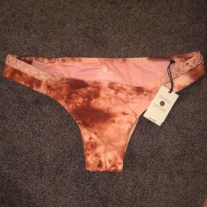 Shade and shore bikini bottoms tie dye